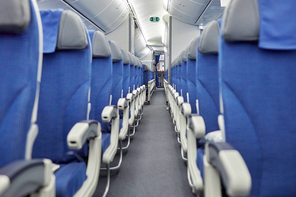Existe assento “mais seguro” em um avião? Uma empresa aérea tentou responder