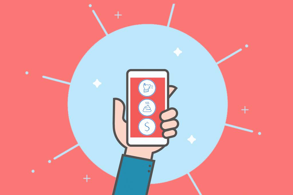O app em que você paga alguém para coletar o cocô do seu cachorro