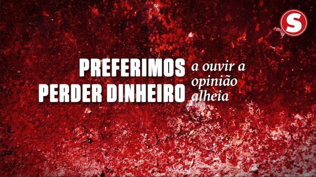 Preferimos perder dinheiro a ouvir a opinião dos outros
