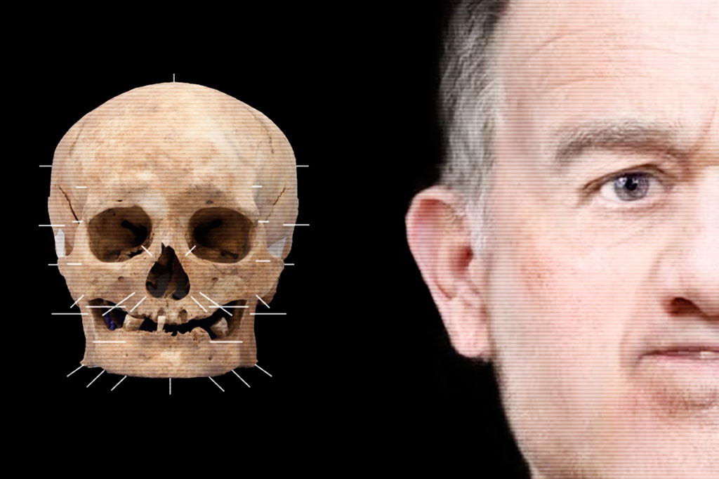 Rosto de homem medieval é reconstruído a partir de crânio de 600 anos