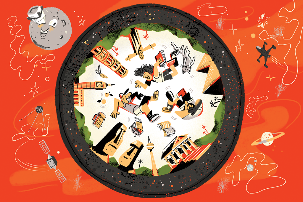 Se a Terra fosse oca, como seria a gravidade lá dentro?