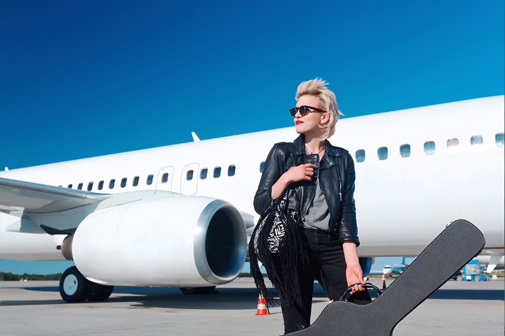 Como um músico em turnê tira visto para tantos países?