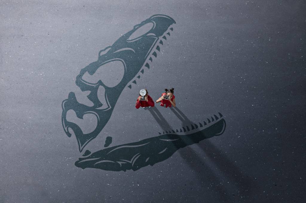 Tumor raro que afeta humanos até hoje é encontrado em fóssil de dinossauro