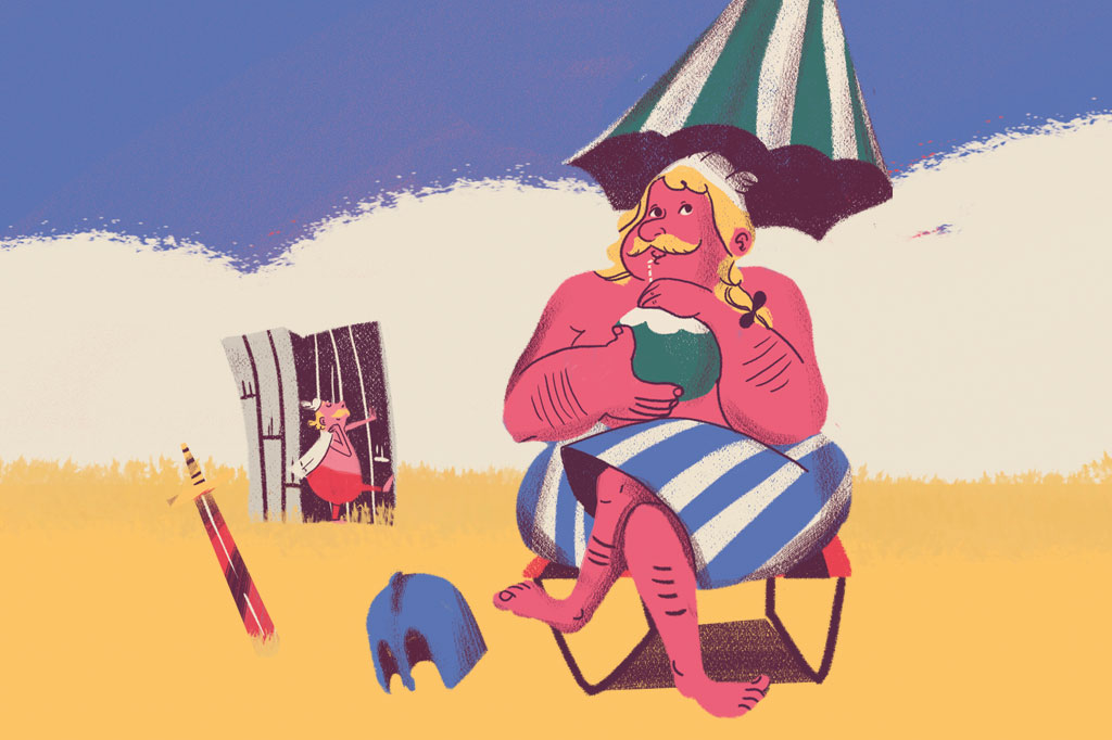 A praia sempre foi um destino de lazer?