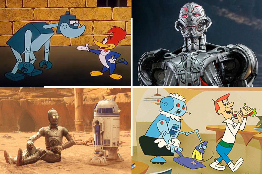 Os robôs mais (e menos) inteligentes da ficção