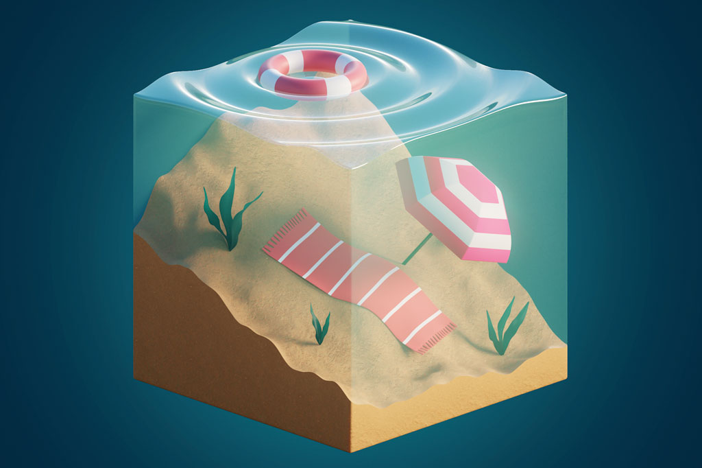 Metade das praias pode desaparecer até 2100, diz estudo