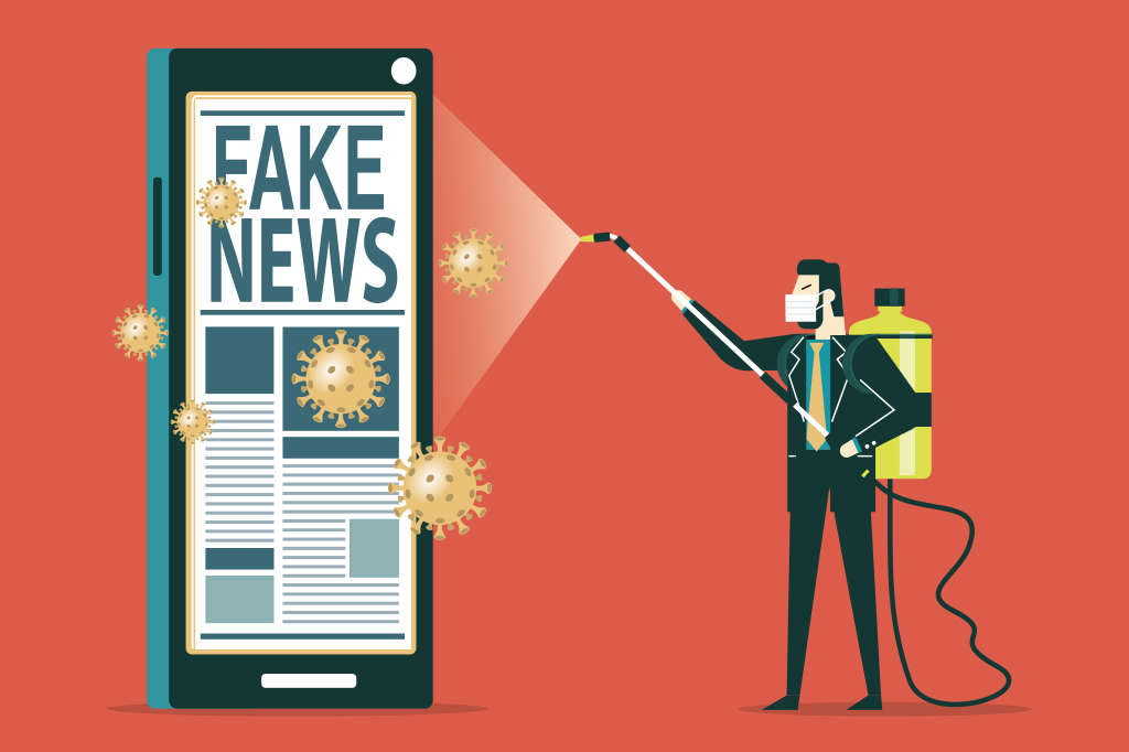 Como não cair em notícias falsas sobre a Covid-19