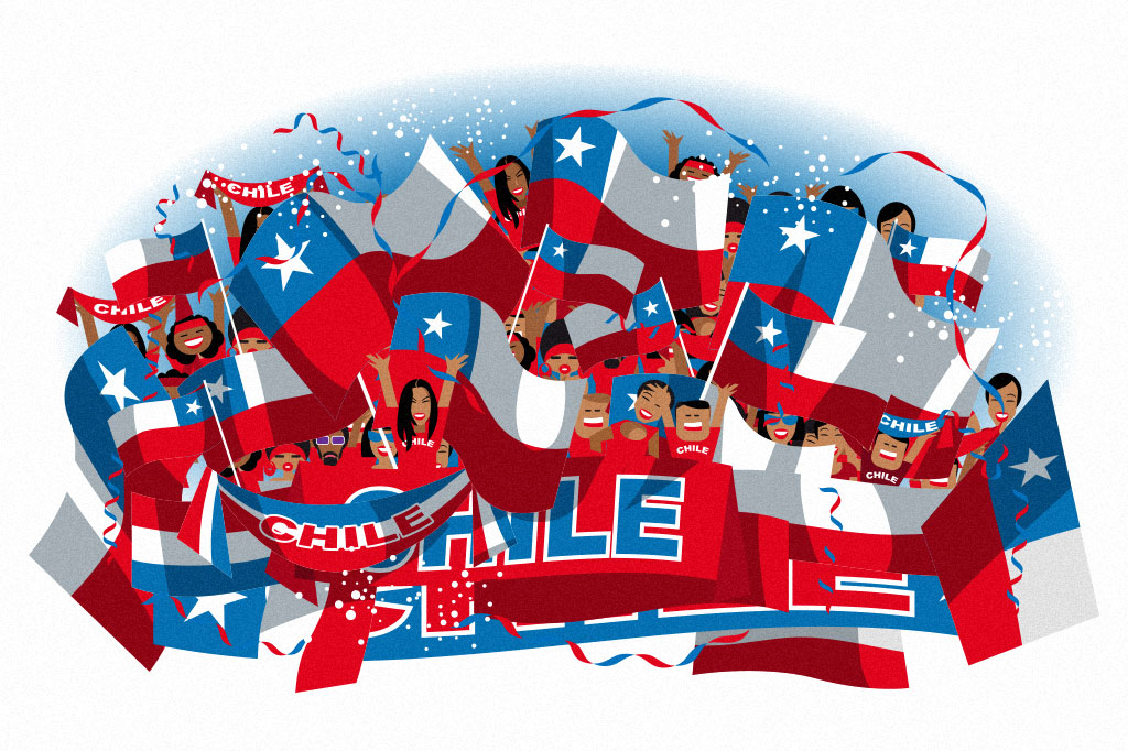 A curiosa relação entre churrasco, futebol e poluição do ar no Chile