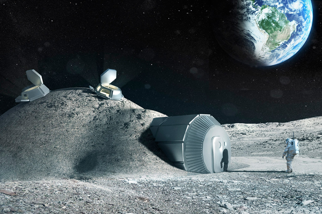 Xixi de astronautas pode ser usado para construção de base na Lua