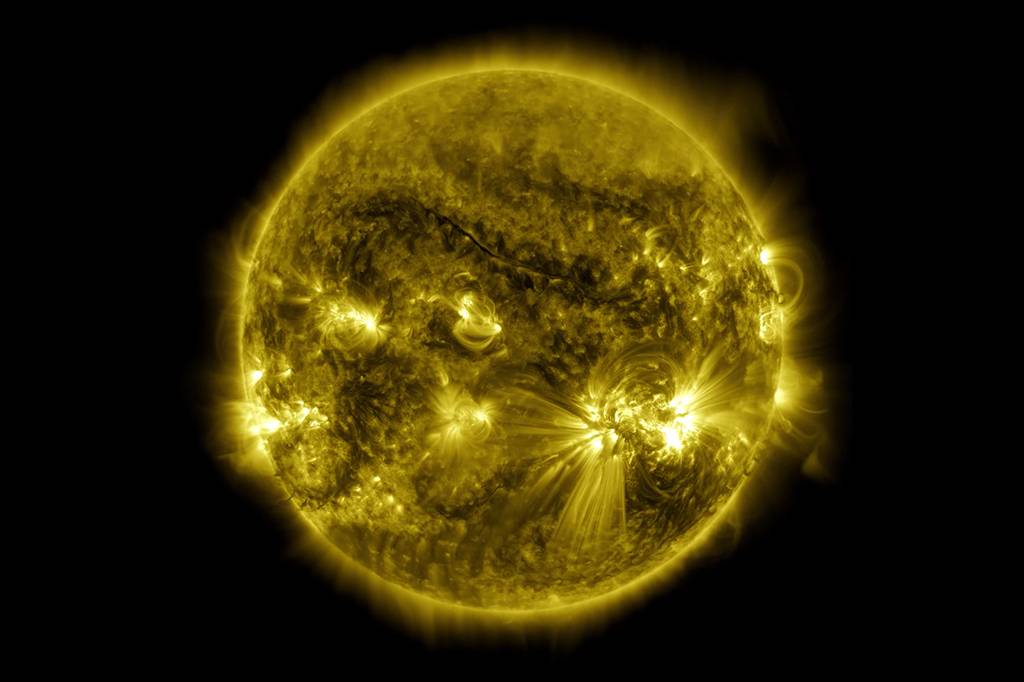 Nasa libera vídeo que mostra dez anos de atividade do Sol
