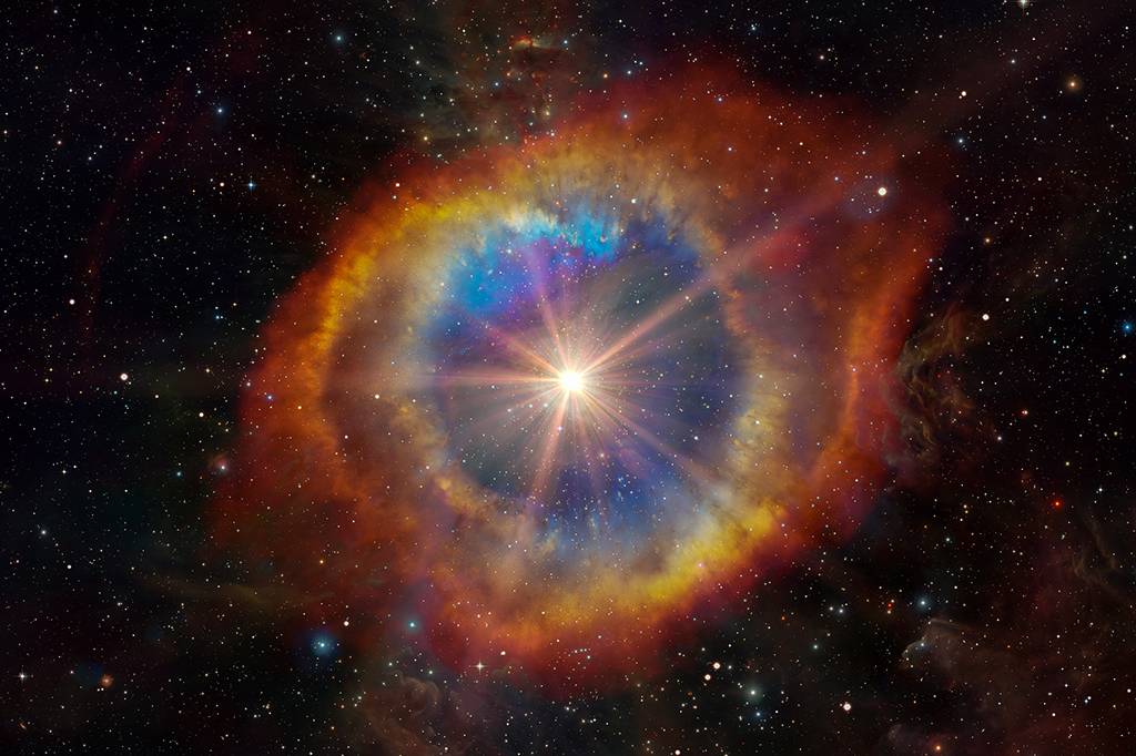 “Uma supernova causou extinção em massa”