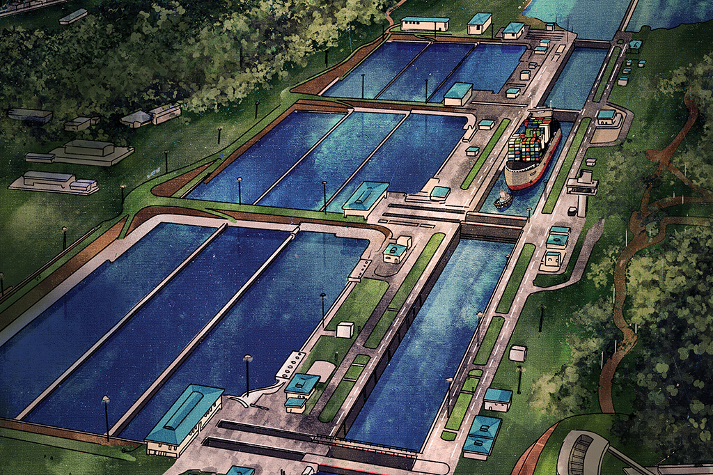 Infográfico: como funciona o Canal do Panamá?