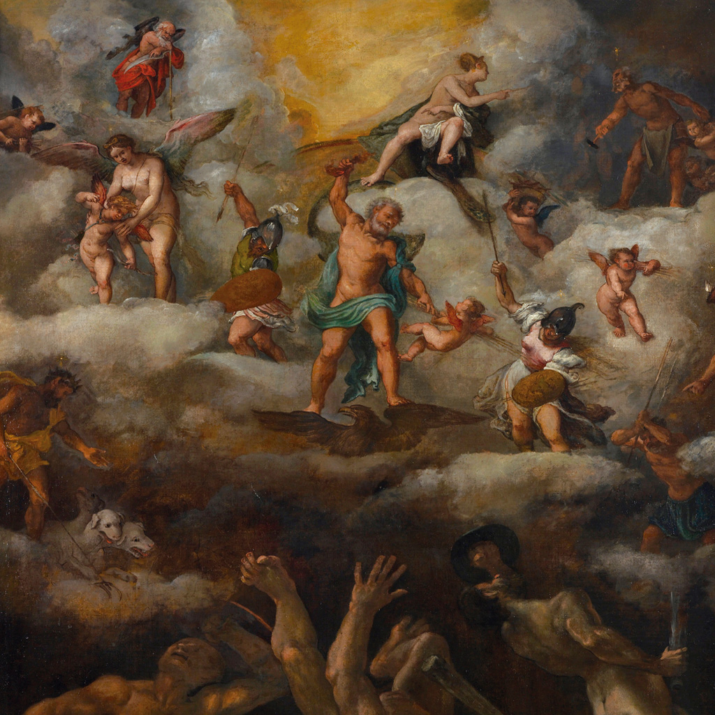 SI_Mitologia_Grega_Olimpo_Caos_3 <strong>A luta entre deuses e titãs dura milhares de eras.</strong>