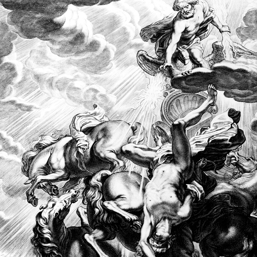 SI_Mitologia_Grega_Olimpo_Caos_4 <strong>Ao libertar seus tios monstruosos presos no Tártaro, Zeus ganha deles a que será sua grande arma: o relâmpago, um feixe de luz e fogo.</strong>