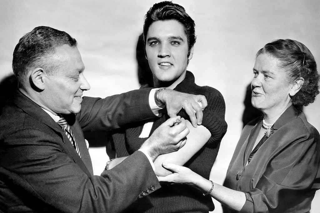 Como Elvis Presley ajudou os Estados Unidos a eliminar a poliomielite