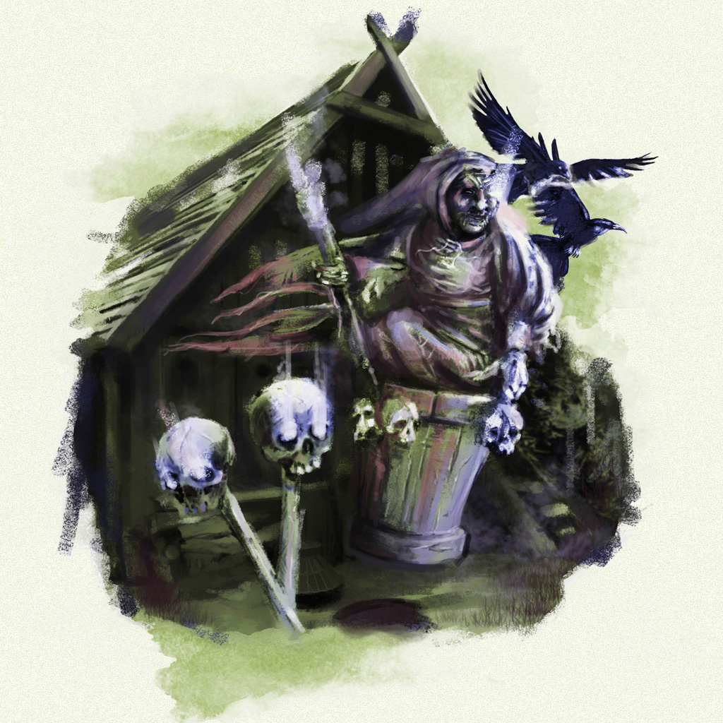 SI_Bestiario_Medieval_7 <strong>Baba Yaga podia ser boa ou maligna.</strong>