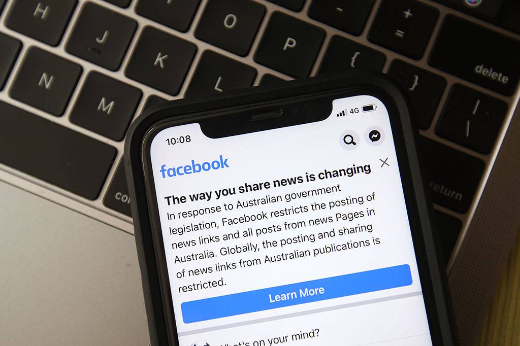 Facebook bloqueia notícias para usuários da Austrália. Entenda o caso
