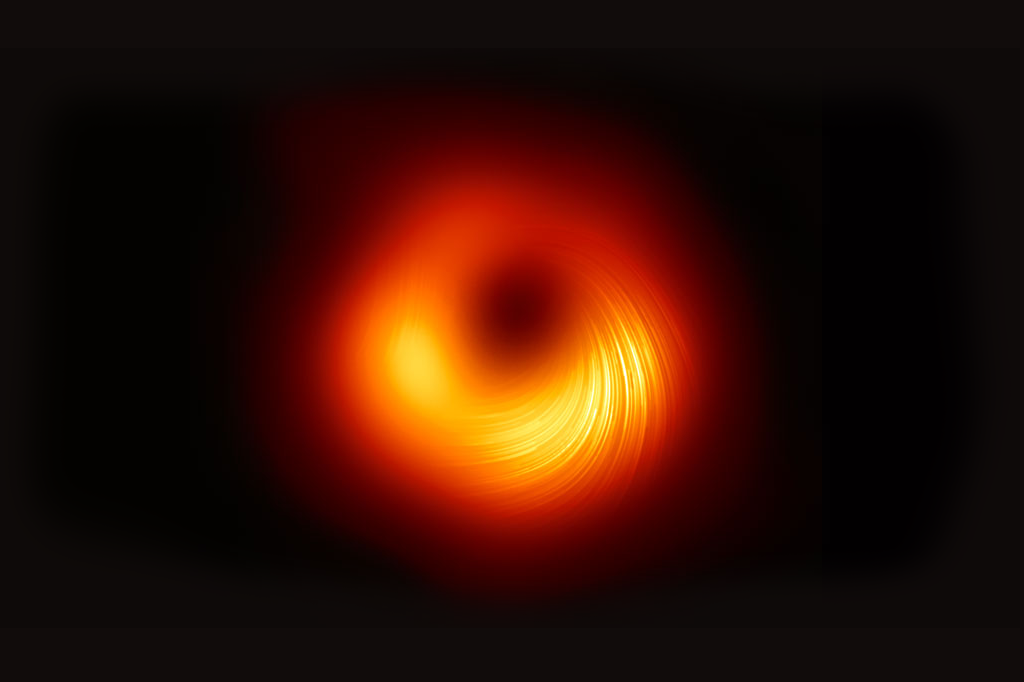 Astrônomos observam pela primeira vez campo magnético ao redor de buraco negro