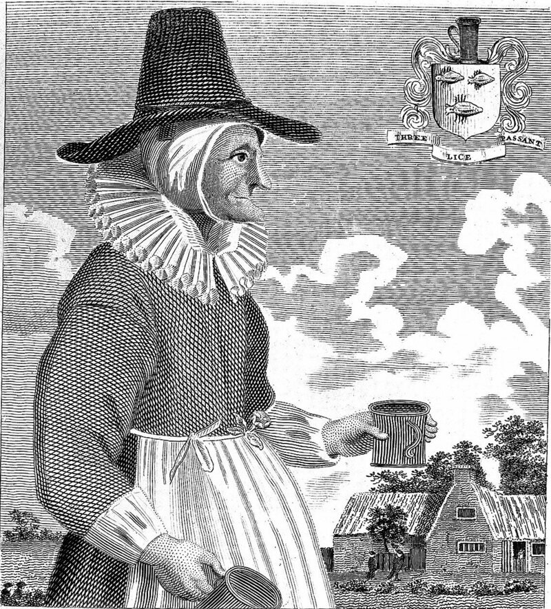 Mother Louise, produtora de cerveja em Oxford, no século 17. Mother Louise, produtora de cerveja em Oxford, no século 17.