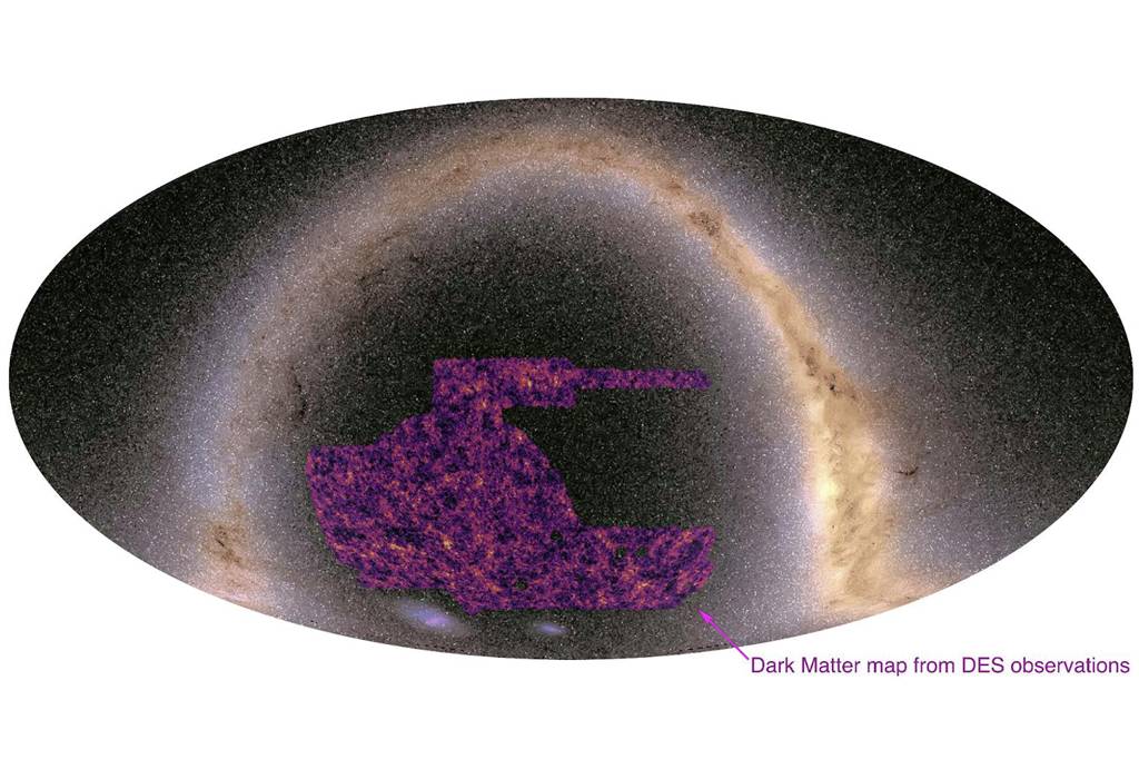 Astrônomos traçam o maior mapa de matéria escura no Universo