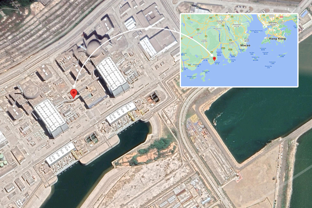 Mapa mostrando a localiza&ccedil;&atilde;o da usina.