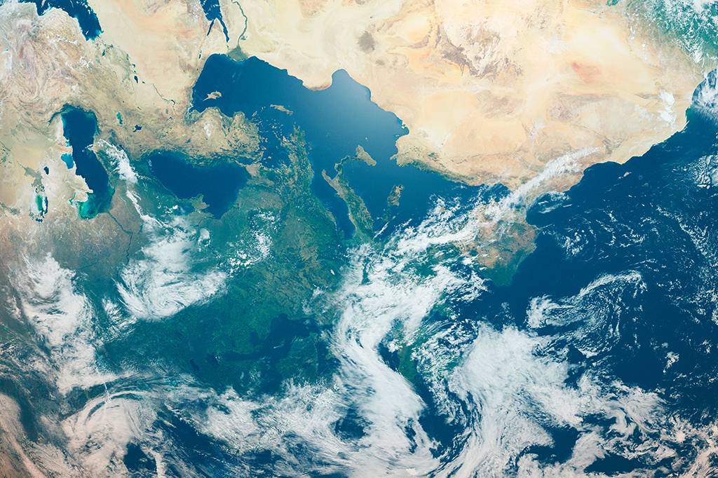 Infográfico: dez países ocupam metade do território do planeta