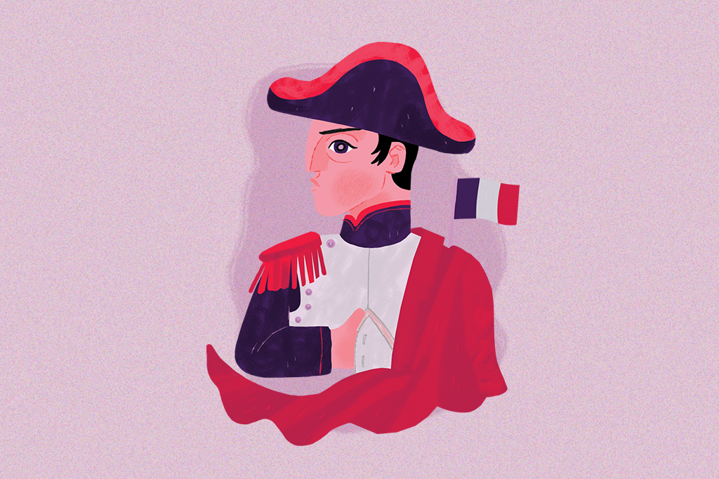 SI_429_Oraculo_manual2_SITE Ilustração de Napoleão Bonaparte.