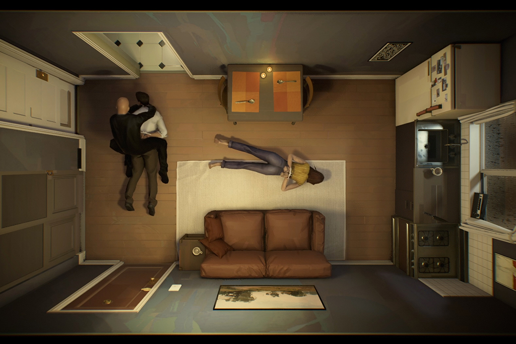 Cena do jogo 12 minutes.