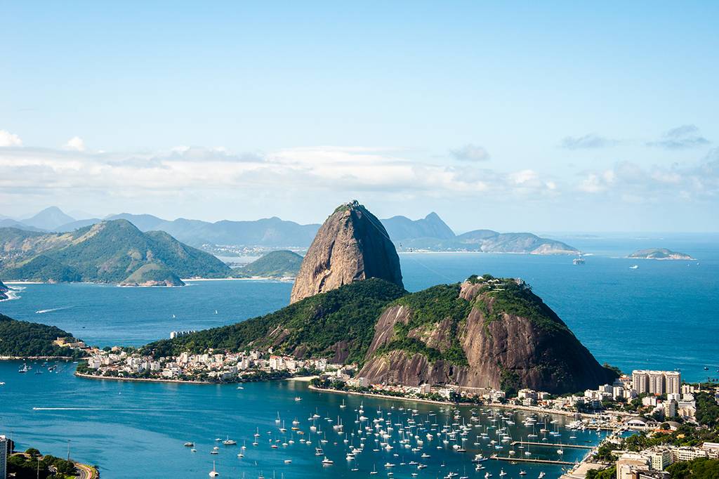 O Pão de Açúcar, no Rio de Janeiro, se formou na “fronteira” entre América do Sul e África