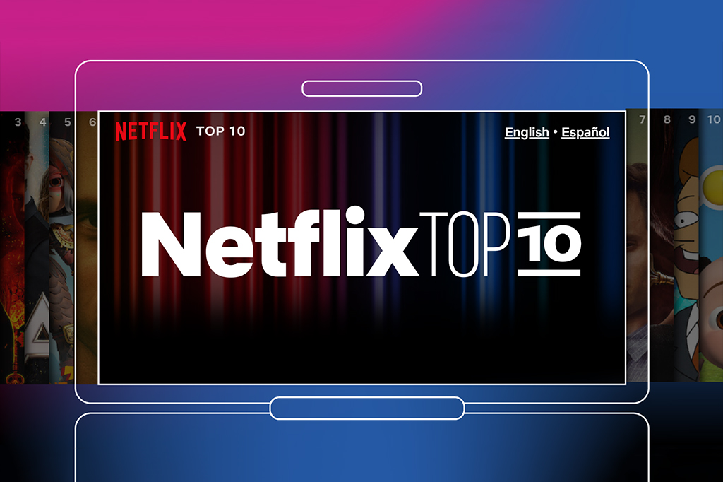 Netflix lança site com top 10 mundial de filmes e séries