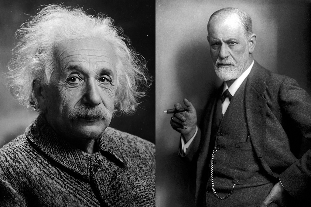 Papo de gênios: Einstein e Freud trocaram cartas em busca da paz mundial