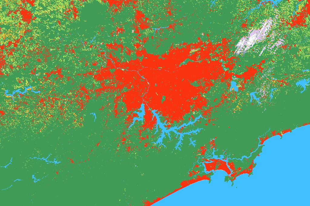 Captura de tela da cidade de São Paulo.