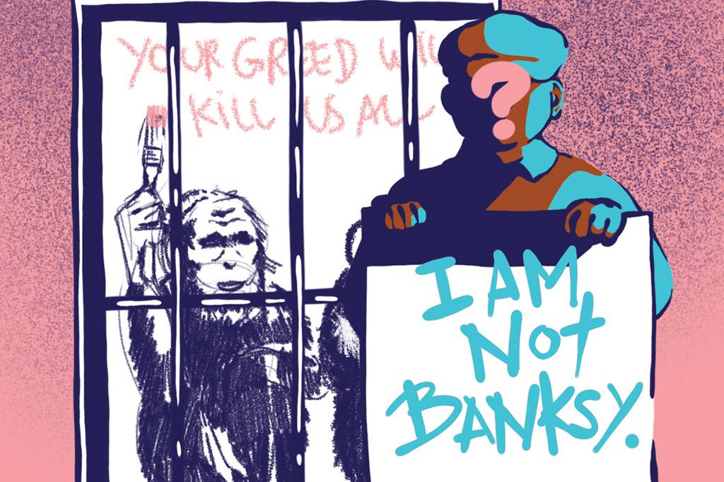 3 notícias sobre: o grafiteiro Banksy