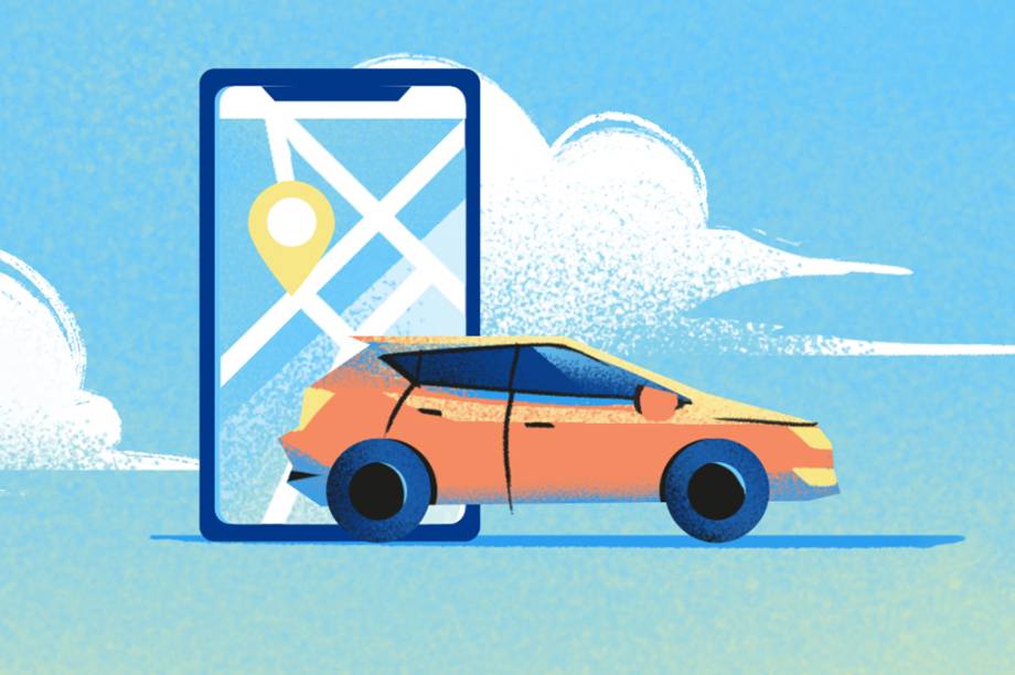 Mais um trajeto curto (talvez com carro de app) até o fim da sua viagem.