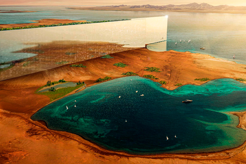 Conheça “The Line”, a futura cidade saudita em forma de edifício, com 170 km de extensão