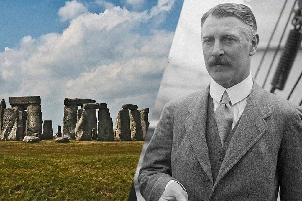Em 1915, este homem comprou o monumento Stonehenge