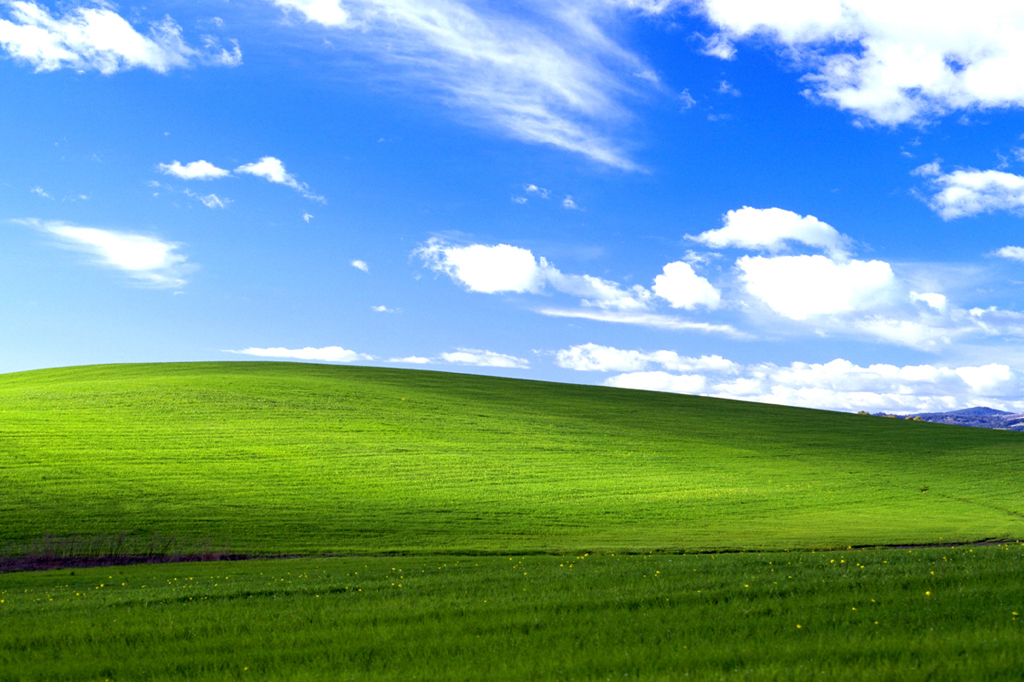 A história por trás do papel de parede do Windows XP