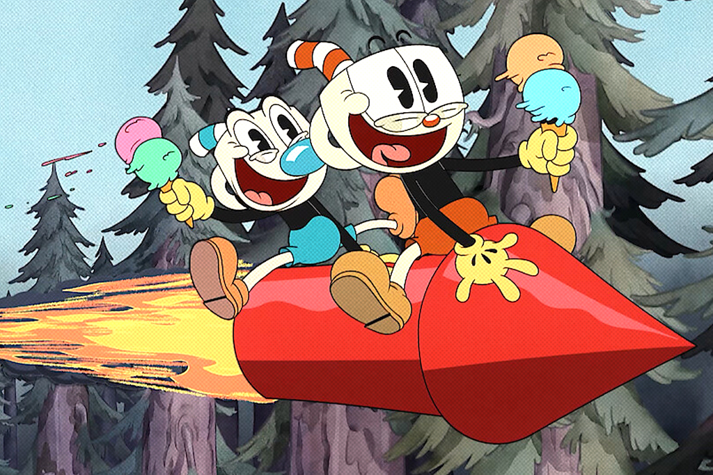 Cena de Cuphead.