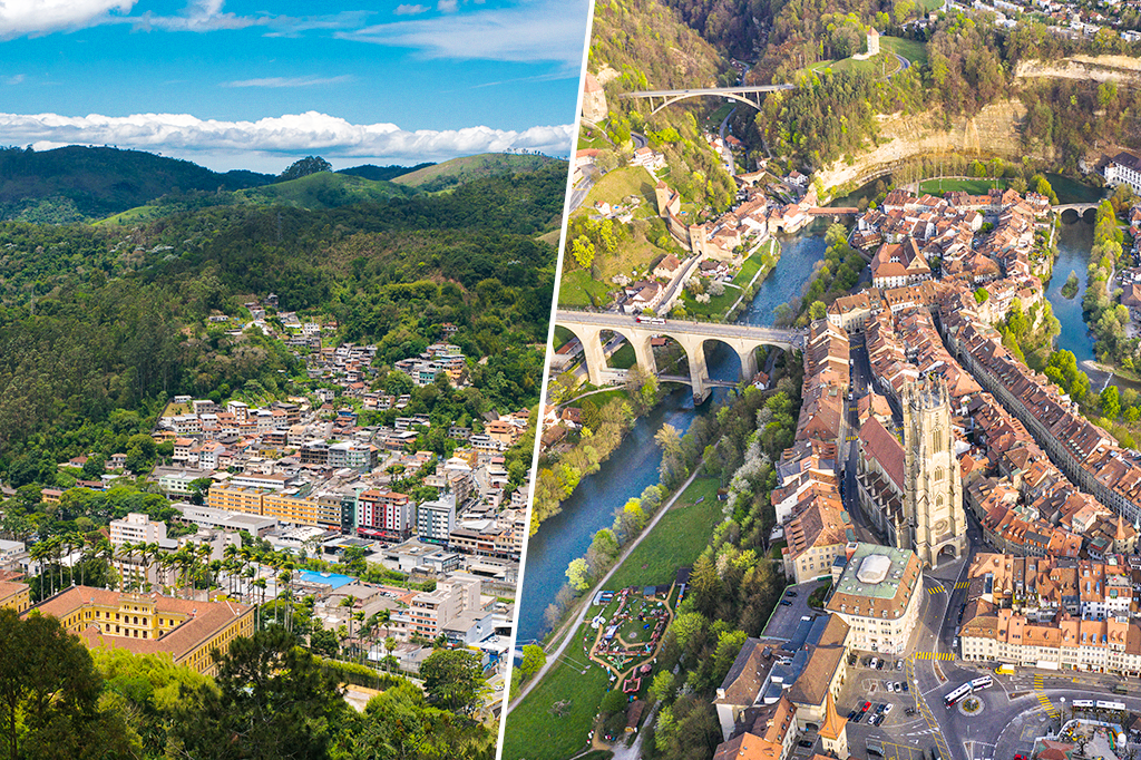 Nova Friburgo fica no Rio de Janeiro. E a Friburgo original?