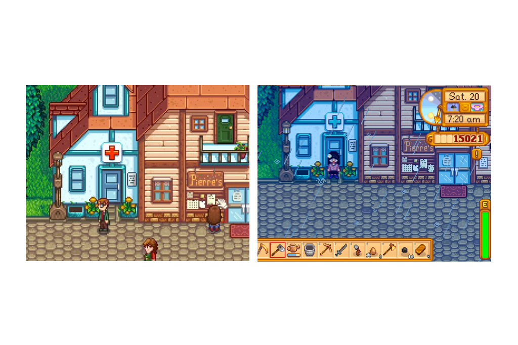 cruz-vermelha-04 Print de tela do jogo Stardew Valley