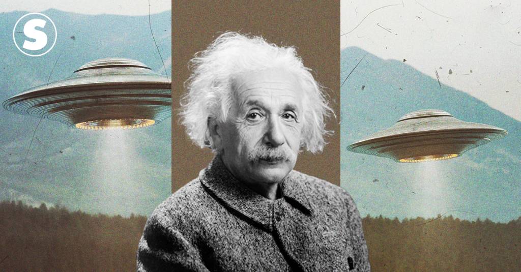 Em 1952, Einstein deu sua opinião sobre OVNIs em uma carta