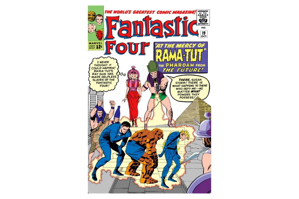 kang-quadrinhos-2 Imagem de capa do quadrinho Fantastic Four.