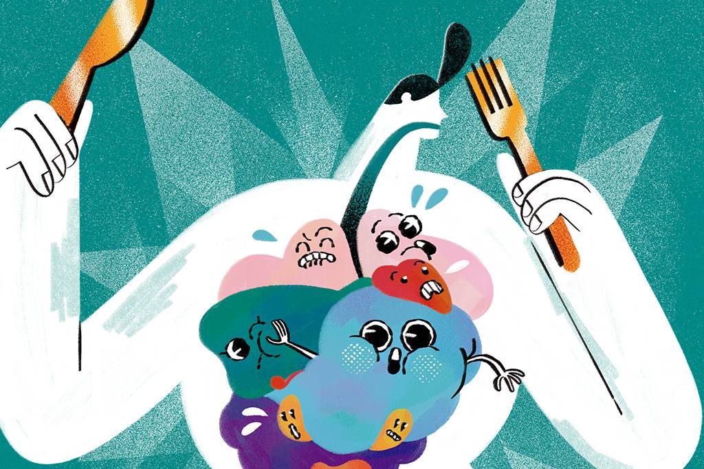 Se eu comer sem parar, o estômago pode explodir?