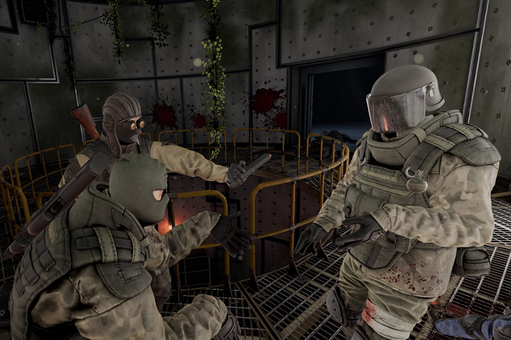 Captura de tela do jogo Pavlov.