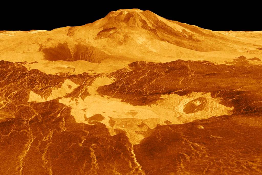 Estudo com imagens de 1991 revela erupção vulcânica em Vênus
