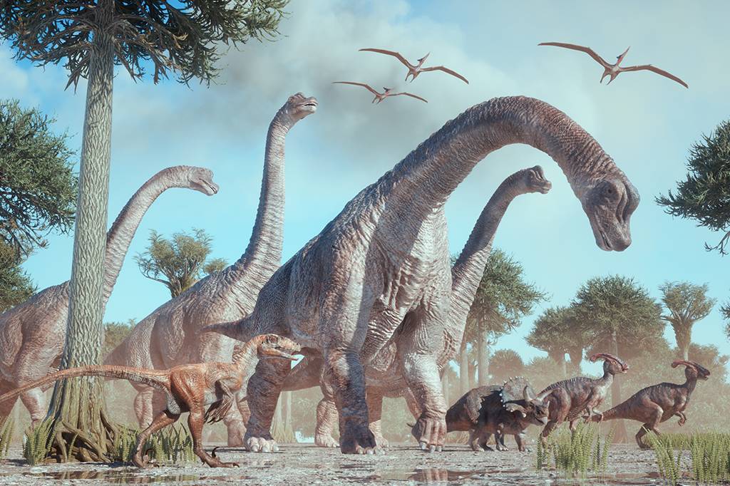 Dinos já conseguiam se imaginar vendo o mundo da perspectiva de outro animal