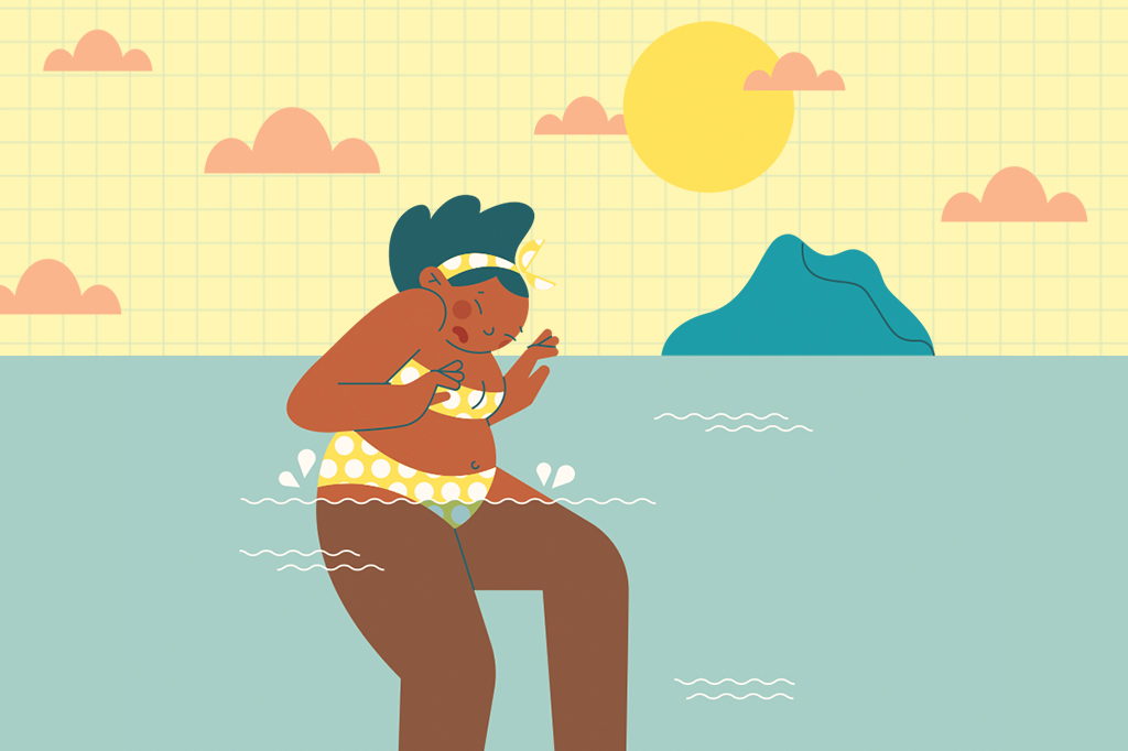 Por que, com o corpo a 37 ºC, ar a 28 ºC dá calor e água a 28 ºC dá frio?