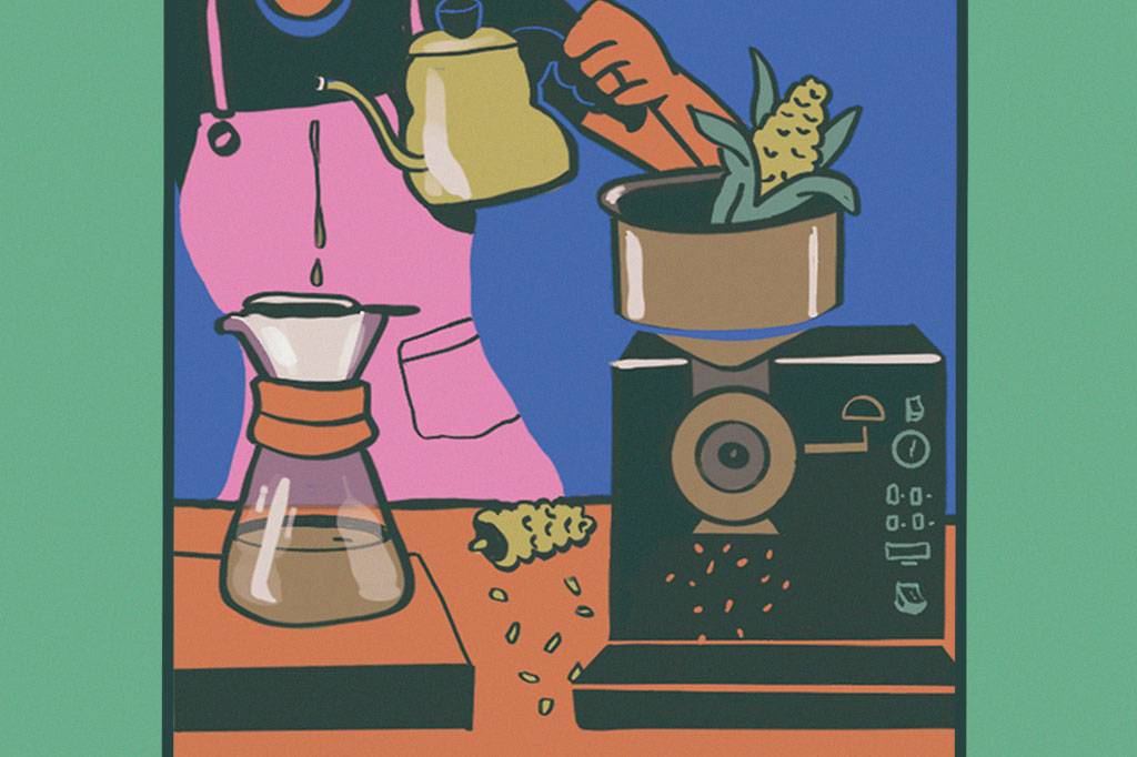 Existe algum outro grão que se torra e prepara como café?