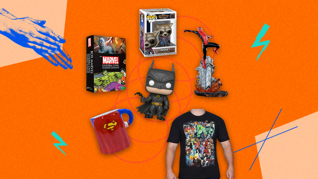 Dia dos Pais: Presentes para os fãs dos super-heróis