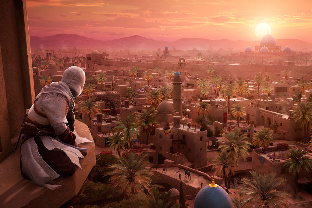 SI_455_Playlist_assassins_screed_layout_site Cena do jogo Assassins Creed Mirage.